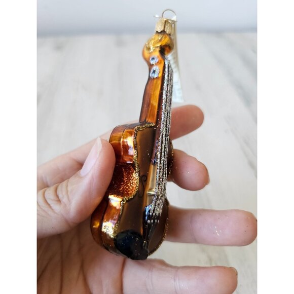 Old world OWC violin guitar musical band glass ornament Xmas tree - Picture 8 of 10